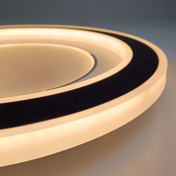 Plafoniera LED Cervás RD, 85W, 5100 lm, Alb + Gri, Kelektron - Img 4