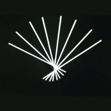 Plafoniera LED Comet 9, crom, Max 64W, lumina calda, Kelektron - Img 2