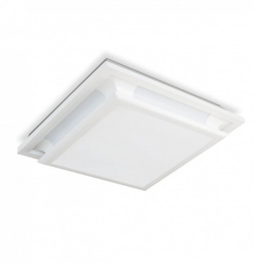 Plafoniera LED Window 2, Max 49W, alb, lumina calda, Kelektron - Img 1