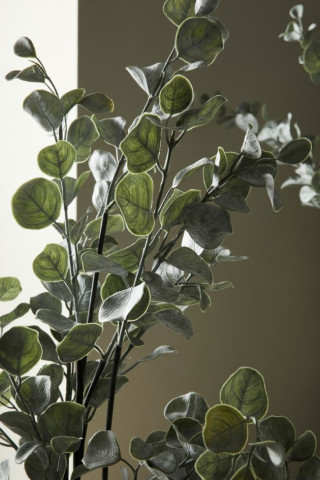 Planta artificiala decorativa cu ghiveci, 82 cm, Eucalipt Bizzotto - Img 2