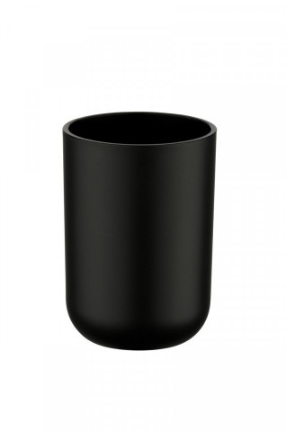 Suport pentru periute si pasta de dinti, Wenko, Brasil Black, 7.3 x 10.3 cm, plastic, negru - Img 7