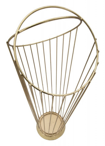 Suport umbrele auriu din metal, 26,5x23x68 cm, Stick Mauro Ferretti - Img 6