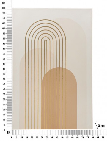 Tablou decorativ multicolor din lemn de Pin si panza, 80x3x120 cm, Shine-A Mauro Ferretti - Img 6