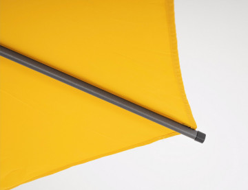 Umbrela de gradina cu brat pivotant galbena din poliester si metal, ∅ 300 cm, Rio Bizzotto - Img 9