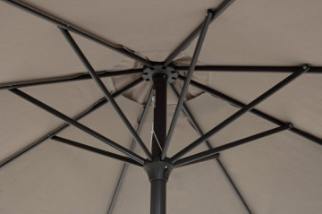 Umbrella de soare, gri, 300 cm, Kalife, Yes - Img 4