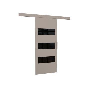 Ușă glisantă montată pe perete ARES – 106x205 cm – Cașmir