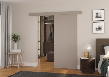 Ușă glisantă montată pe perete DAAN – 96x205 cm – Cașmir - Img 2
