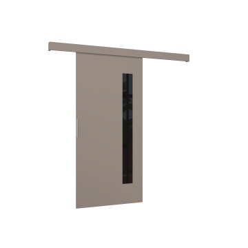 Ușă glisantă montată pe perete GELA – 76x205 cm – Cașmir