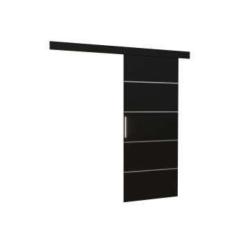 Ușă glisantă TONY – 96x1.6x205 cm – Negru - Img 2