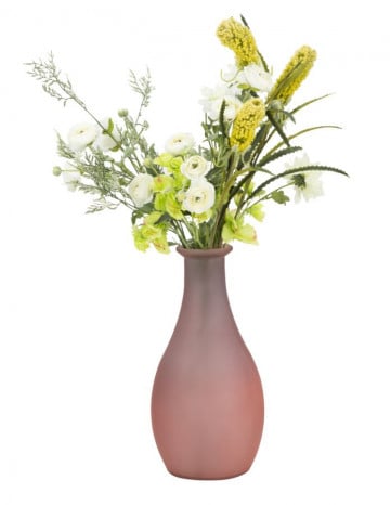 Vaza decorativa din sticla reciclata, ø 21 cm, Troy Mauro Ferreti - Img 4