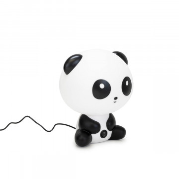 Veioza pentru copii Cute Pet Panda 1, 1x E14 / 7W / 12V, alb / negru, Kelektron - Img 1