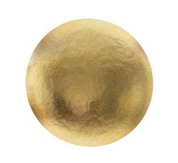 Aplica de perete, 26x13 cm, Goldy Round, Mauro Ferretti - Img 1