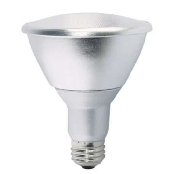 Bec LED E27 Bulb Par F, Max 13W, argintiu, lumina rece, Kelektron - Img 1