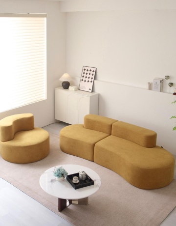 Canapea modulară din spumă cu memorie HD – 200x110x70 cm – design premium și confort inteligent