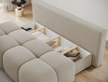 Canapea Nuwia extensibil, 200x102x100 cm – Royal 18 - Img 8