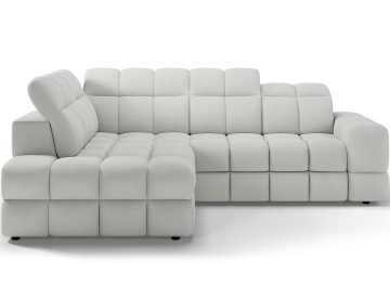 Colțar Bronon left-hand extensibil, 296x200x109 cm, orientare stânga – Paolli 01
