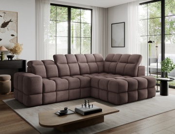 Colțar Bronon right-hand extensibil, 296x200x109 cm, orientare dreapta – Tonall 22 - Img 5
