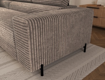 Colțar Colesio extensibil, 274x200x93 cm, orientare stânga – Modullo 20 – fotografie de produs din catalog