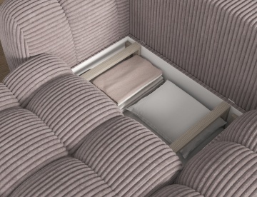 Colțar Covelion extensibil, 260x167x105 cm, orientare dreapta – Modullo 03 - Img 8