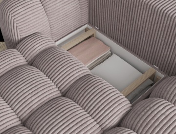 Colțar Cozion extensibil, 267x165x105 cm, orientare dreapta – Modullo 03 - Img 8