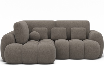 Colțar Cozion extensibil, 267x165x105 cm, orientare stânga – Royal 20