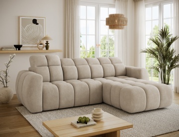 Colțar Fanito extensibil, 288x200x105 cm, orientare dreapta – Amore 18 – imagine secundară de catalog