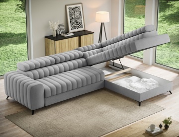 Colțar Kanedo extensibil, 269x204x86 cm, orientare dreapta – Nube 03 – prezentare secundară de catalog