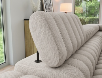 Colțar Kanedo extensibil, 269x204x86 cm, orientare dreapta – Raquel 18 – fotografie suplimentară de catalog