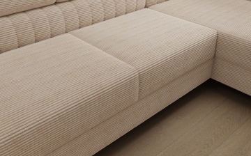 Colțar Louis extensibil, 347x202x92 cm, orientare dreapta – Jarell 18 – fotografie de prezentare a produsului