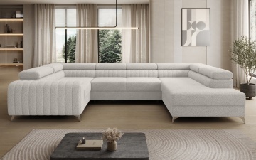 Colțar Louis extensibil, 347x202x92 cm, orientare dreapta – Royal 01 – imagine suplimentară a produsului
