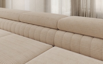 Colțar Louis extensibil, 347x202x92 cm, orientare stânga – Jarell 18 – cadru alternativ al produsului