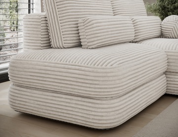 Colțar Ripeli extensibil, 217x175x96 cm, orientare dreapta – Modullo 01 – imagine de produs pentru prezentare