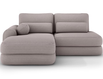 Colțar Ripeli extensibil, 217x175x96 cm, orientare stânga – Modullo 03