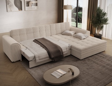 Colțar Sorento extensibil, 296x194x78 cm, orientare dreapta – Jarell 18 – imagine alternativă de prezentare