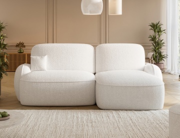 Colțar Tesalia extensibil, 247x150x93 cm, orientare dreapta – Royal 01 - Img 3