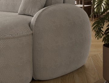 Colțar Tesalia extensibil, 247x150x93 cm, orientare stânga – Calmora 04 - Img 9