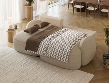 Colțar Tesalia extensibil, 247x150x93 cm, orientare stânga – Calmora 18 - Img 7
