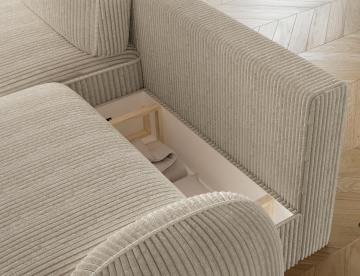 Colțar Tesalia extensibil, 247x150x93 cm, orientare stânga – Modullo 18 - Img 8