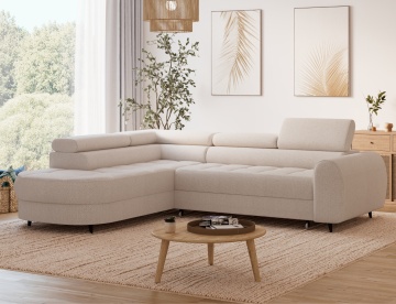 Colțar Vesteria left-hand extensibil, 279x215x72 cm – Tonall 18 - Img 5