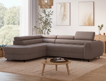 Colțar Vesteria left-hand extensibil, 279x215x72 cm – Tonall 22 - Img 5
