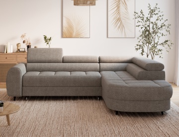 Colțar Vesteria right-hand extensibil, 279x215x72 cm – Royal 20 - Img 3