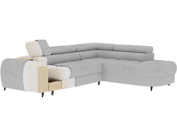 Colțar Vesteria right-hand extensibil, 279x215x72 cm – Royal 20 - Img 13