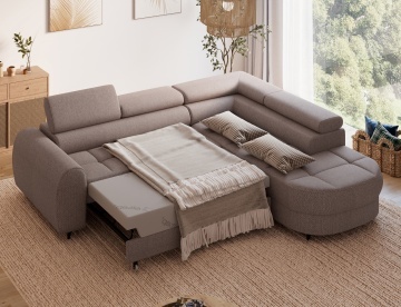 Colțar Vesteria right-hand extensibil, 279x215x72 cm – Tonall 22 - Img 7
