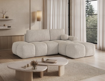 Colțar Vittario extensibil, 227x170x95 cm, orientare dreapta – Modullo 01 - Img 6