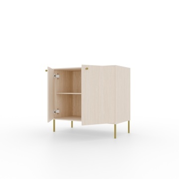 Comodă cu doua usi, 84x41x74cm, Tili System, ADRK Furniture - Img 8