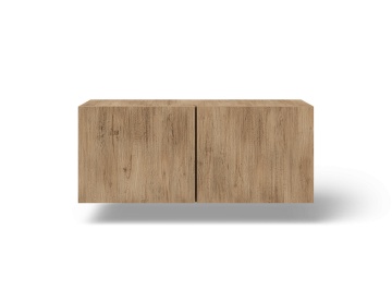 Comodă TV Lila montat pe perete TV – 100x40x41 cm – Stejar Artisan