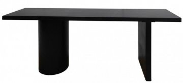 Consola dreptunghiulara, neagra, Empire, Bizzotto