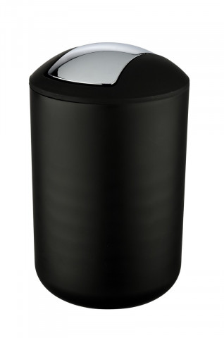 Cos de gunoi, Wenko, Brasil L Black, 19.5 x 31 cm, 6.5 L, plastic, negru - Img 6