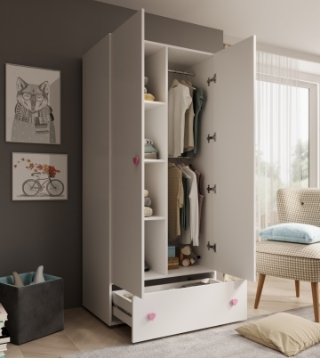 Dulap, 177x80x50 cm, Emily, ADRK Furniture – prezentare suplimentară a produsului