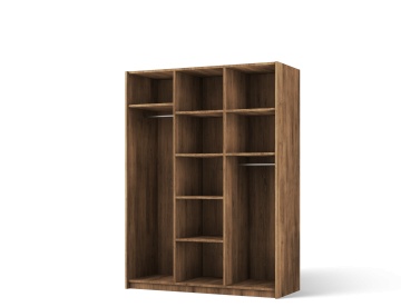 Dulap Alera III Hinged – cu oglindă – 148x58x204 cm – Stejar Artisan – Alera III Hinged Dulap – Varianta 2 - Img 3